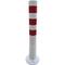 Flexible PUR post, white/red